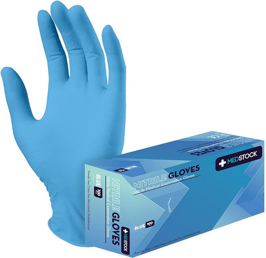 HandCare LDPE Blue Gloves