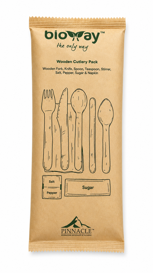 Wooden cutlery Pack of 9-- 300 PCS/Box