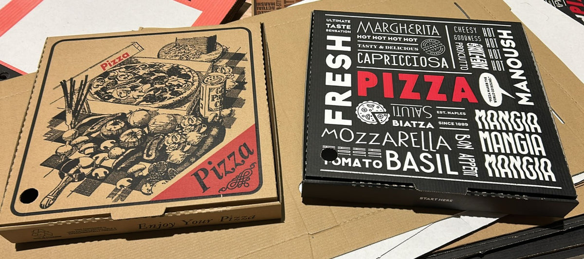 Pizza Box generic 9" 100pcs/pkt