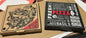 Pizza Box Newsprint 13" 100pcs/pkt