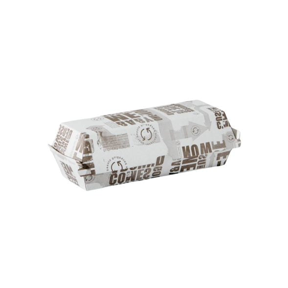 Kraft Corrugated Hot Dog Box