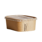 PLA coated Kraft Rectangular Container- 300 PCS