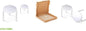 Pizza Topper/stand white