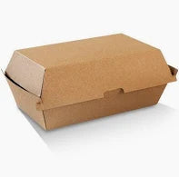 Kraft Corrugated Snack Box