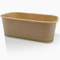 PLA coated Kraft Rectangular Container