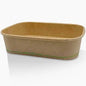 PLA coated Kraft Rectangular Container