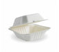 Kraft Sugarcane Clamshell 6*6*1 Compartment
